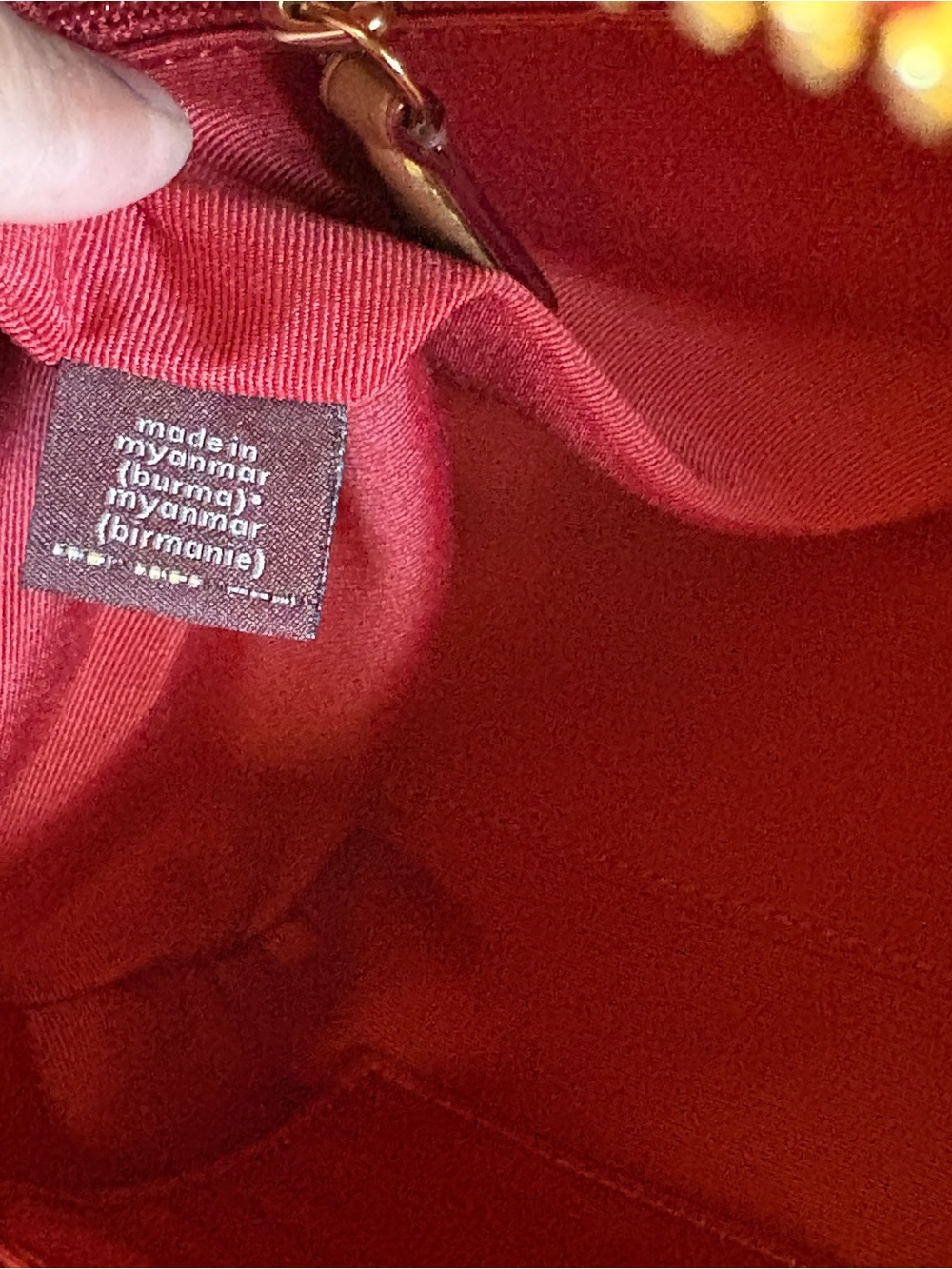 Coach Red Signature Satchel with Matching Wristlet and Charm - Picture 8 of 14